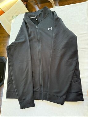 Under Armour Black Full-Zip Performance Jacket